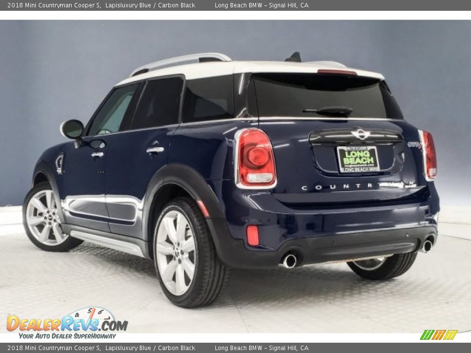2018 Mini Countryman Cooper S Lapisluxury Blue / Carbon Black Photo #10