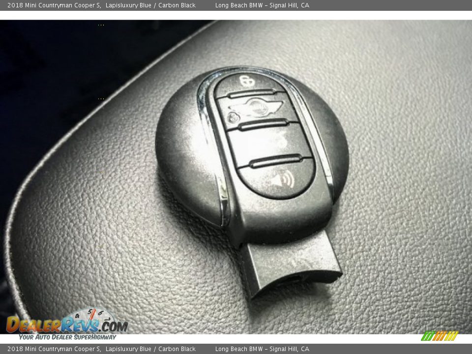2018 Mini Countryman Cooper S Lapisluxury Blue / Carbon Black Photo #11