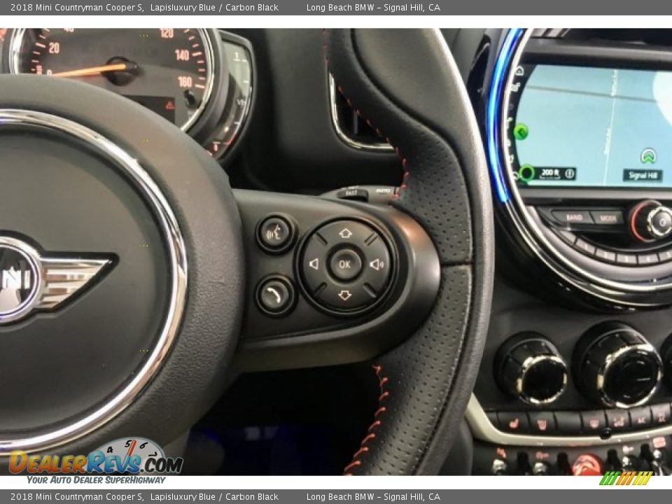 2018 Mini Countryman Cooper S Lapisluxury Blue / Carbon Black Photo #17