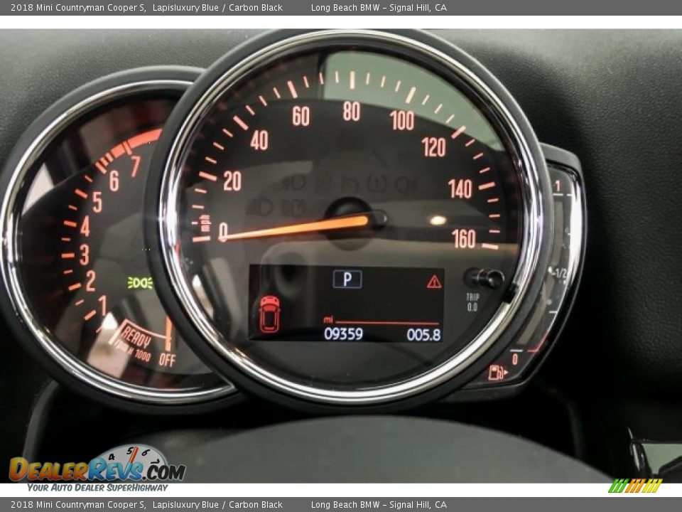 2018 Mini Countryman Cooper S Lapisluxury Blue / Carbon Black Photo #18