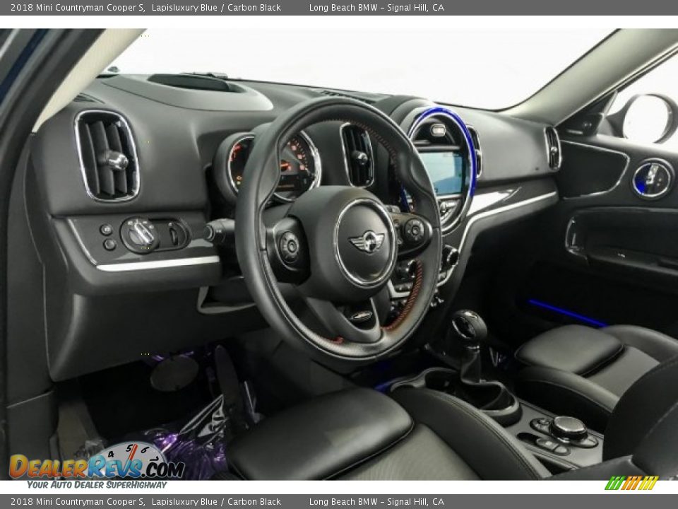 2018 Mini Countryman Cooper S Lapisluxury Blue / Carbon Black Photo #20