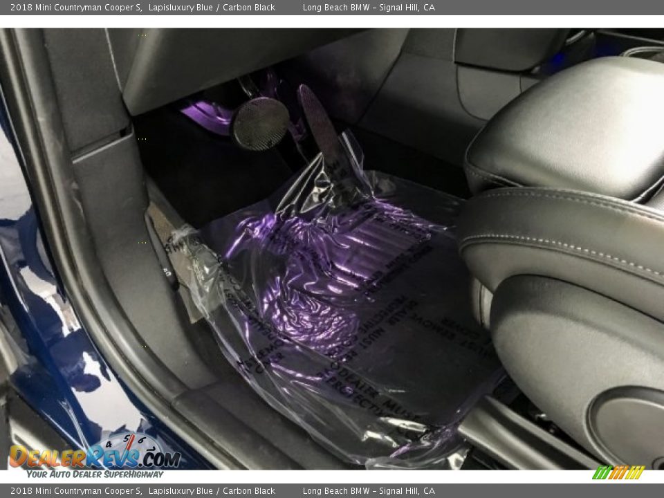 2018 Mini Countryman Cooper S Lapisluxury Blue / Carbon Black Photo #21
