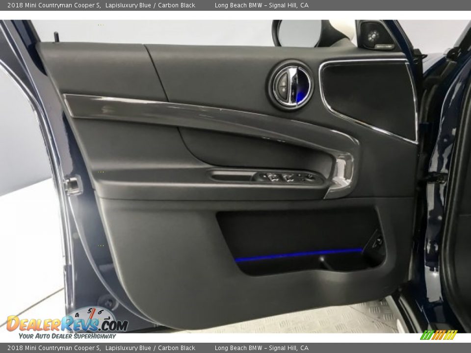 2018 Mini Countryman Cooper S Lapisluxury Blue / Carbon Black Photo #23