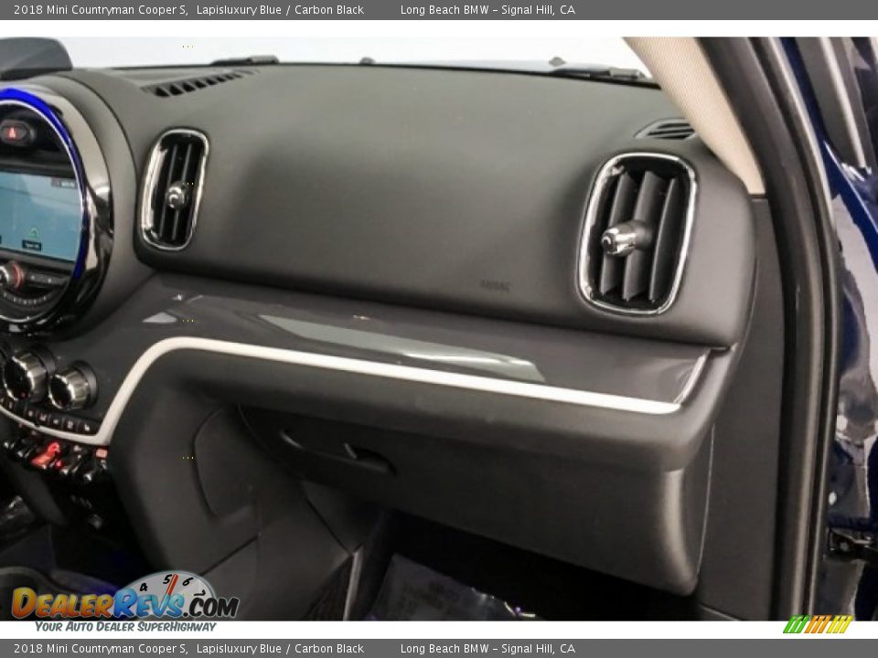 2018 Mini Countryman Cooper S Lapisluxury Blue / Carbon Black Photo #24