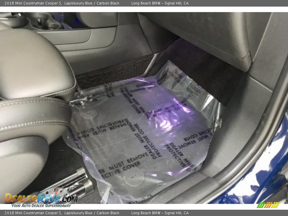 2018 Mini Countryman Cooper S Lapisluxury Blue / Carbon Black Photo #25