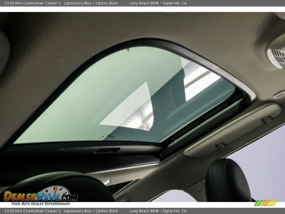 2018 Mini Countryman Cooper S Lapisluxury Blue / Carbon Black Photo #26