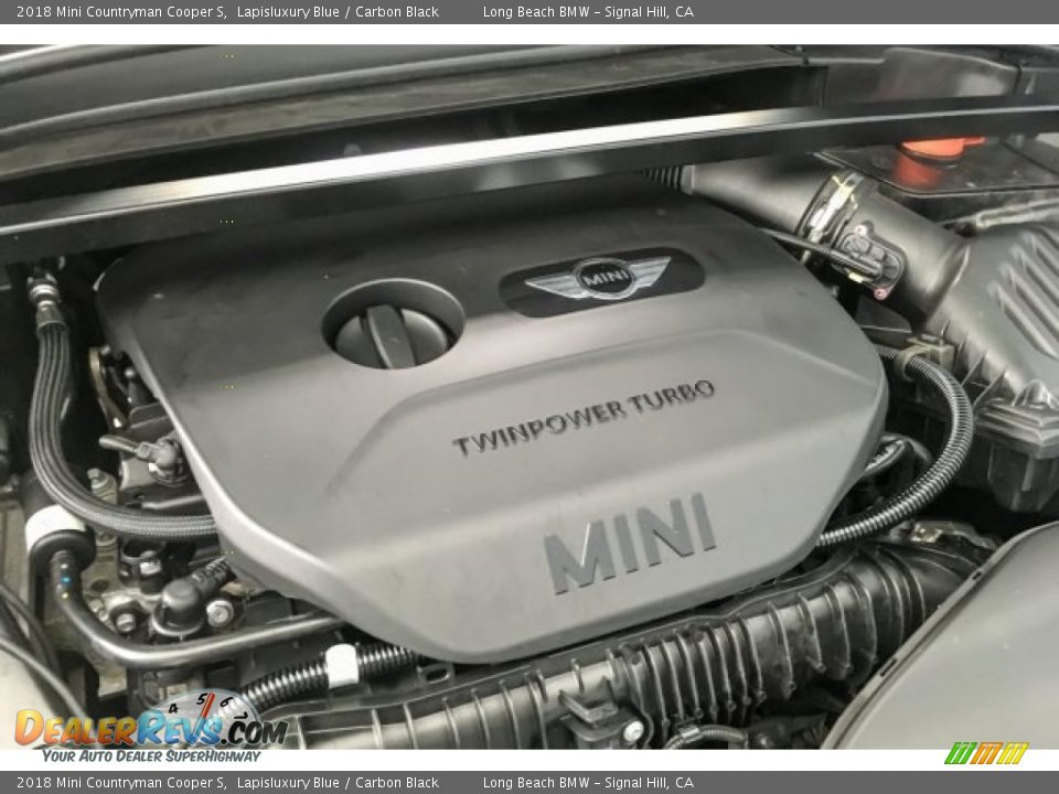 2018 Mini Countryman Cooper S Lapisluxury Blue / Carbon Black Photo #28
