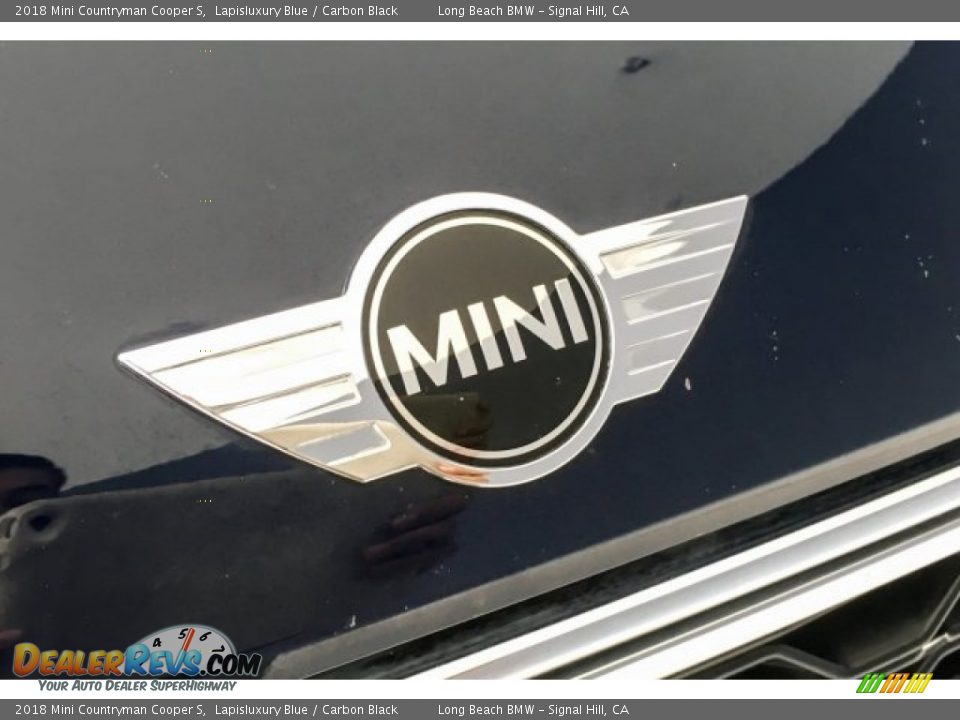 2018 Mini Countryman Cooper S Lapisluxury Blue / Carbon Black Photo #30