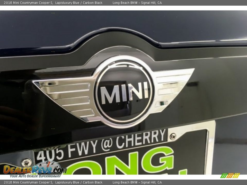 2018 Mini Countryman Cooper S Lapisluxury Blue / Carbon Black Photo #32