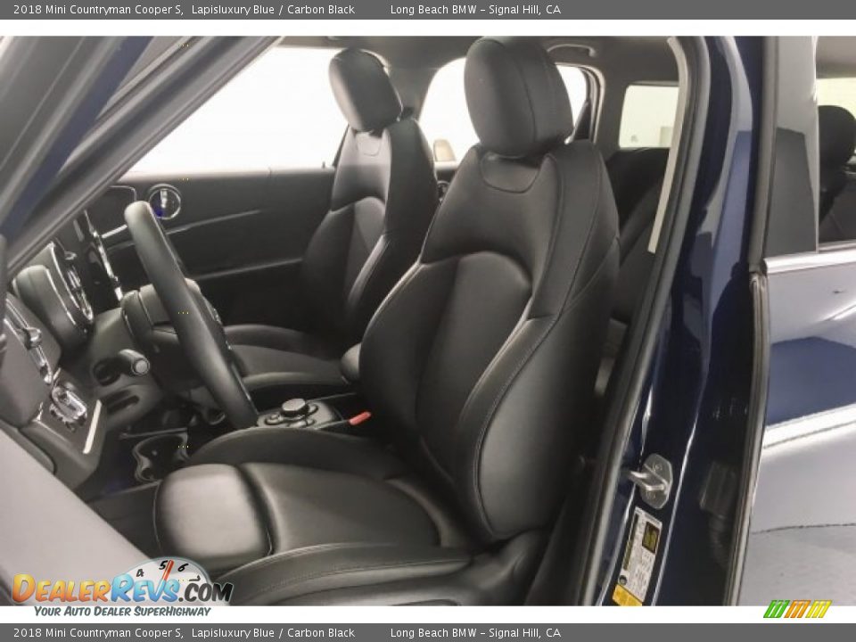 2018 Mini Countryman Cooper S Lapisluxury Blue / Carbon Black Photo #33