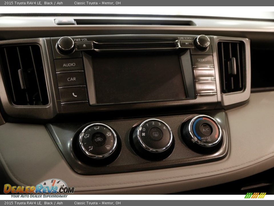 2015 Toyota RAV4 LE Black / Ash Photo #8