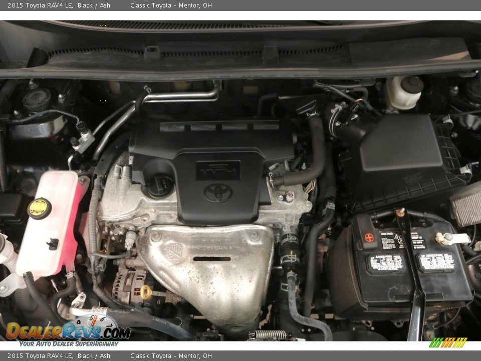 2015 Toyota RAV4 LE Black / Ash Photo #18