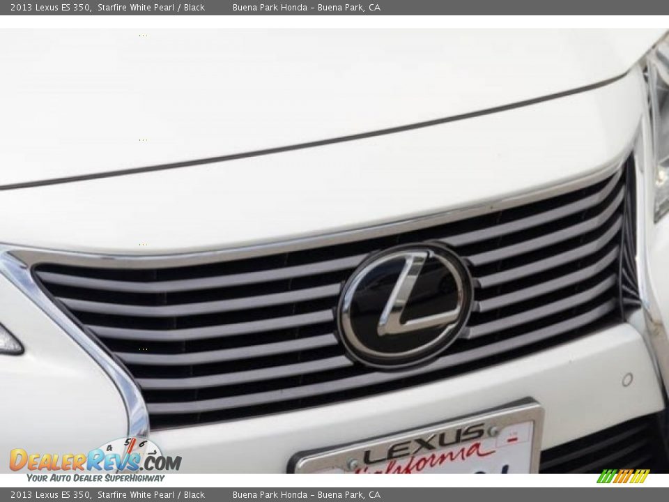 2013 Lexus ES 350 Starfire White Pearl / Black Photo #8