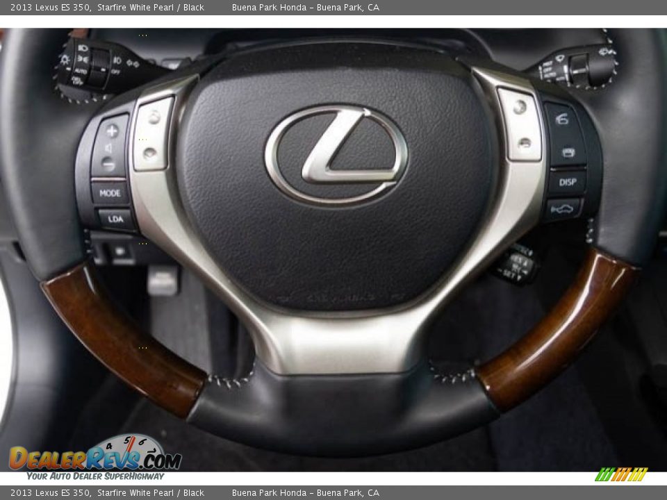2013 Lexus ES 350 Starfire White Pearl / Black Photo #14