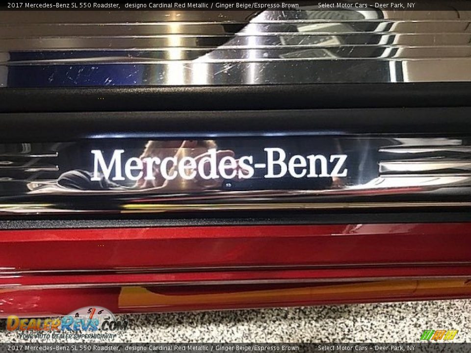 2017 Mercedes-Benz SL 550 Roadster designo Cardinal Red Metallic / Ginger Beige/Espresso Brown Photo #19
