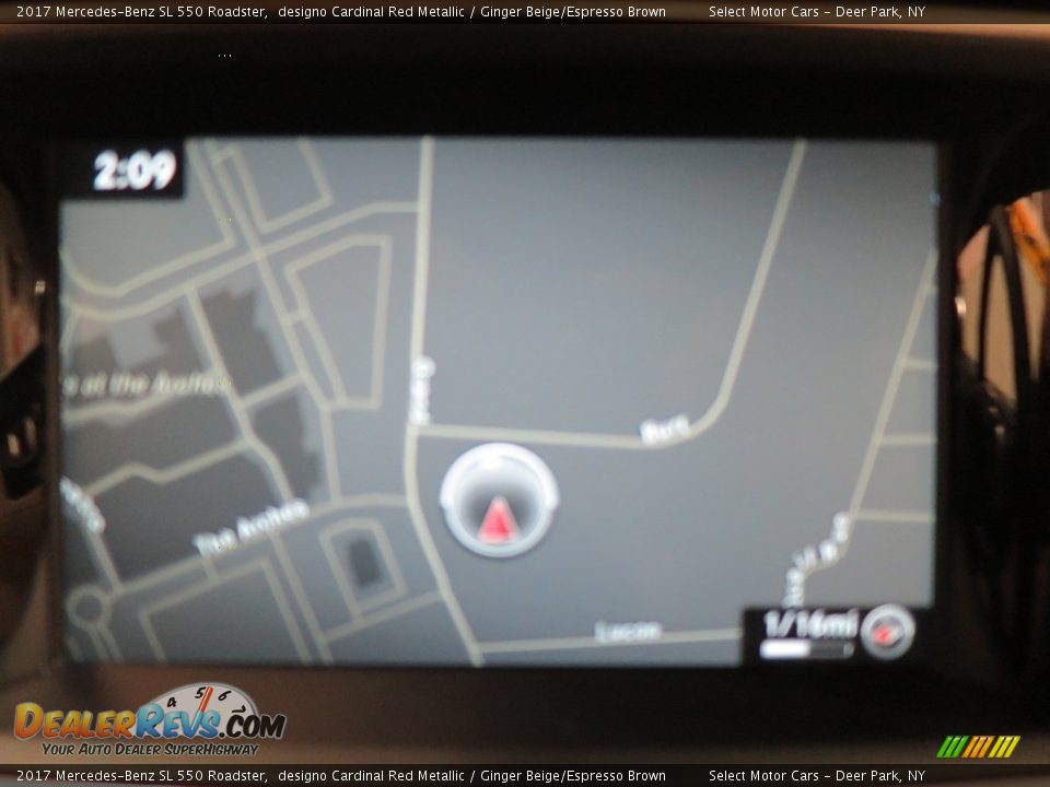 2017 Mercedes-Benz SL 550 Roadster designo Cardinal Red Metallic / Ginger Beige/Espresso Brown Photo #28