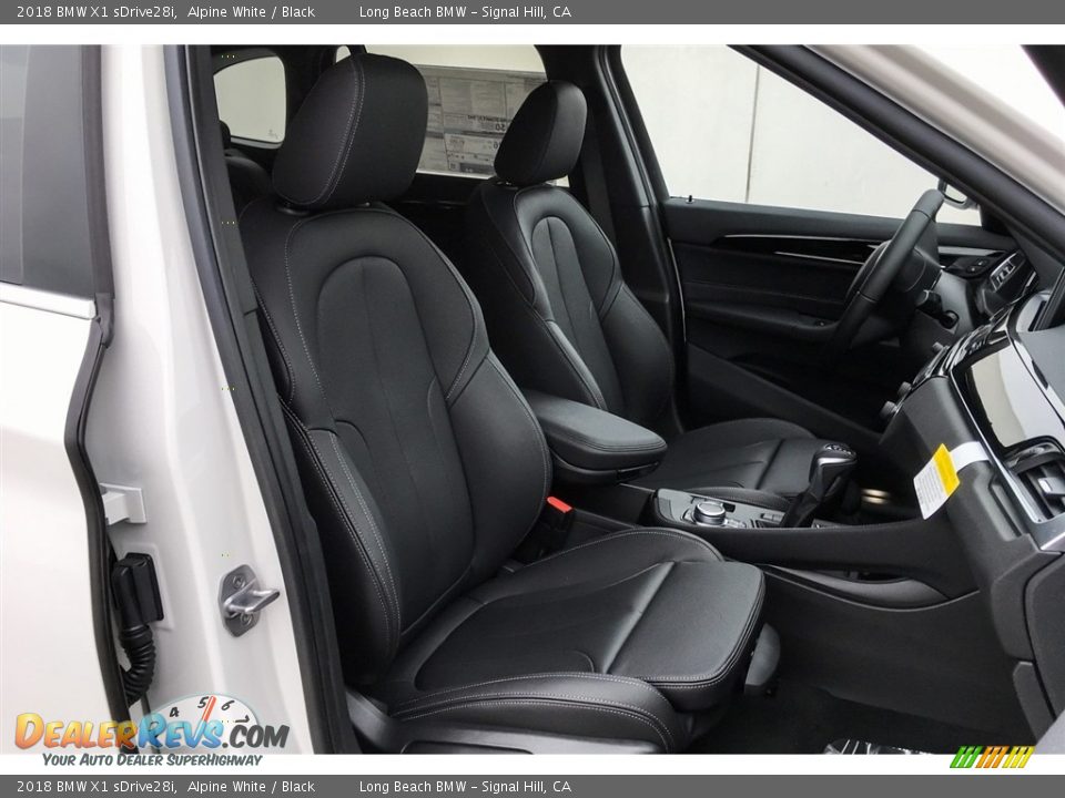 2018 BMW X1 sDrive28i Alpine White / Black Photo #2