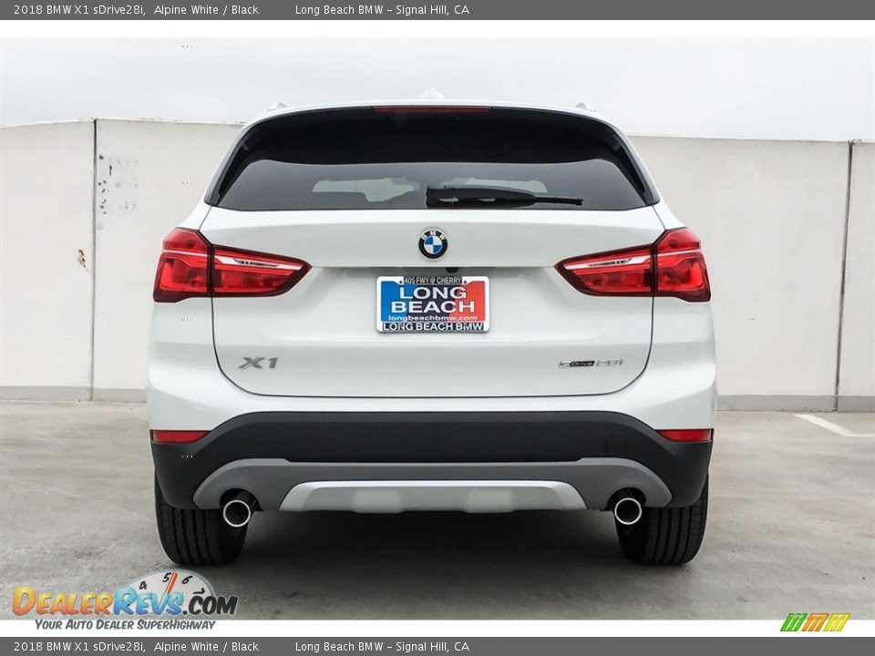 2018 BMW X1 sDrive28i Alpine White / Black Photo #4