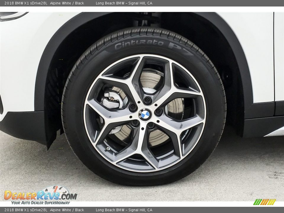 2018 BMW X1 sDrive28i Alpine White / Black Photo #9