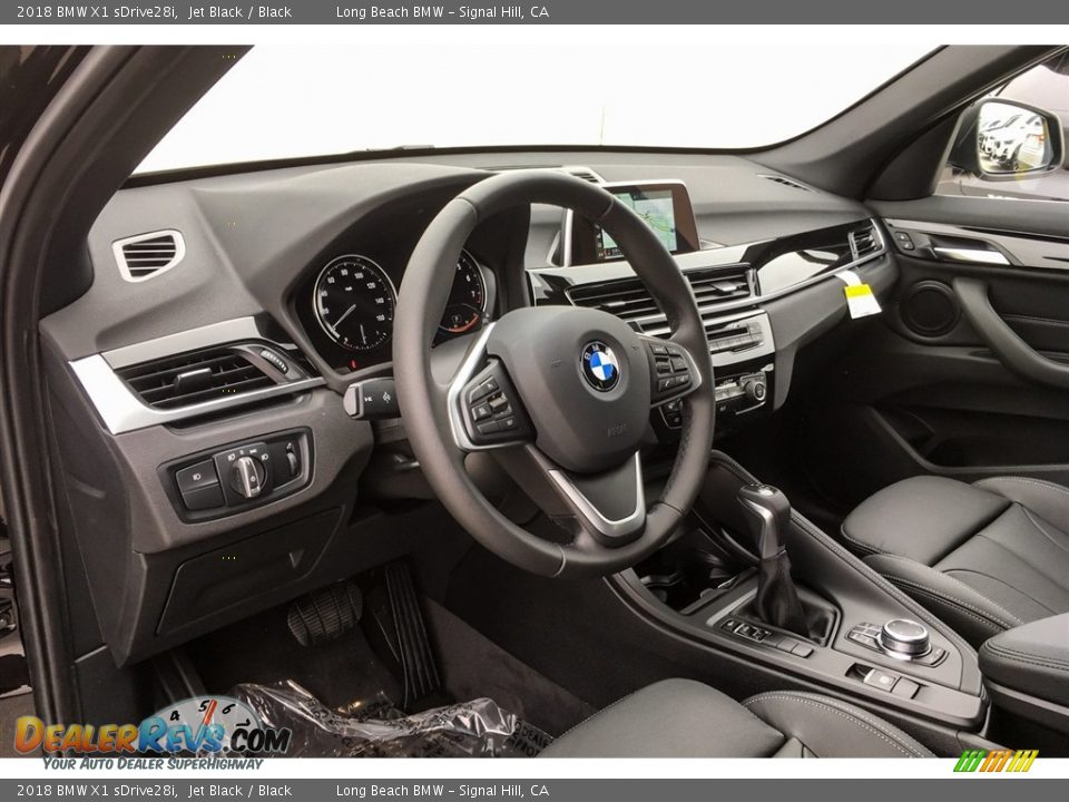2018 BMW X1 sDrive28i Jet Black / Black Photo #5