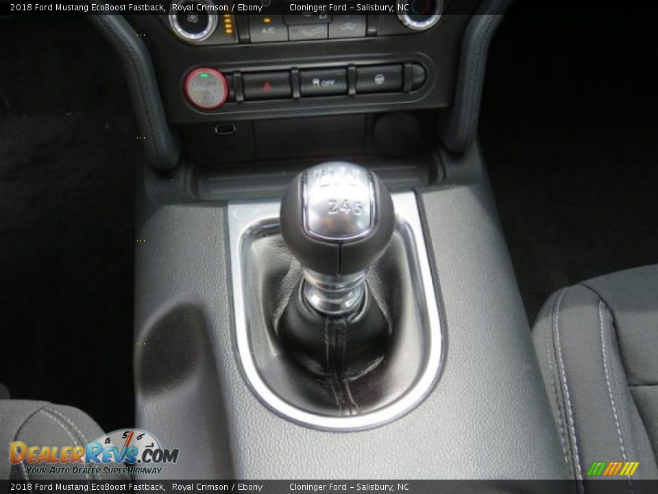 2018 Ford Mustang EcoBoost Fastback Shifter Photo #14