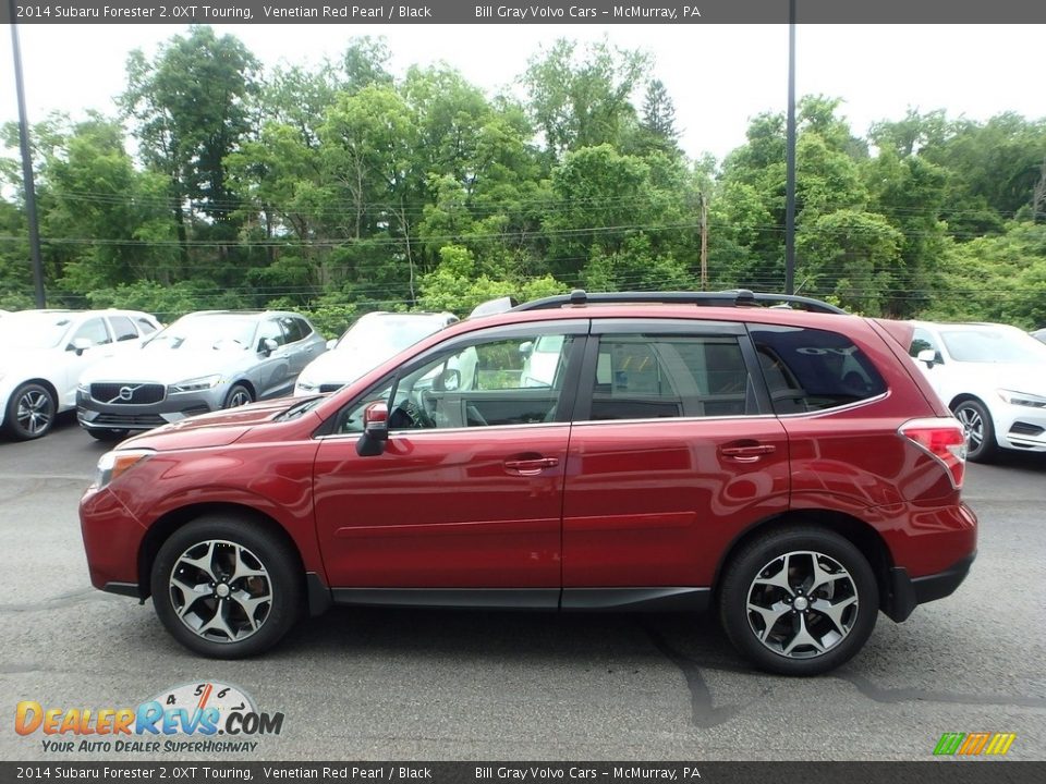 2014 Subaru Forester 2.0XT Touring Venetian Red Pearl / Black Photo #6