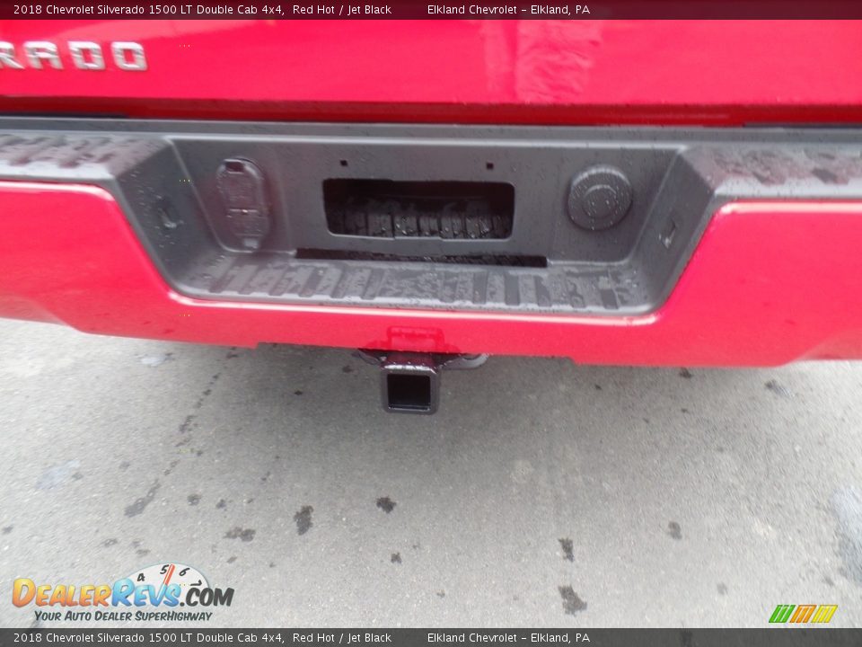 2018 Chevrolet Silverado 1500 LT Double Cab 4x4 Red Hot / Jet Black Photo #10