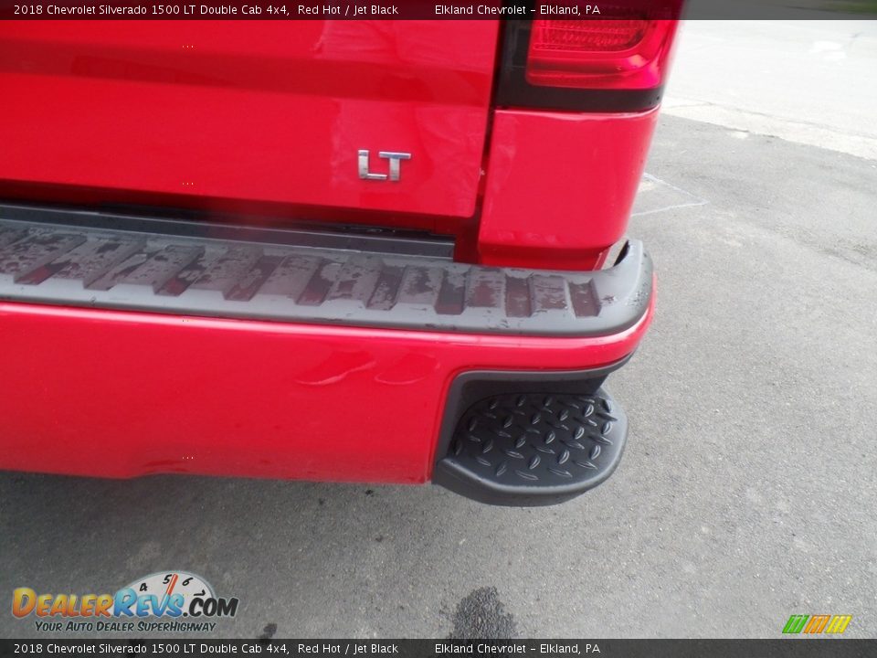 2018 Chevrolet Silverado 1500 LT Double Cab 4x4 Red Hot / Jet Black Photo #11