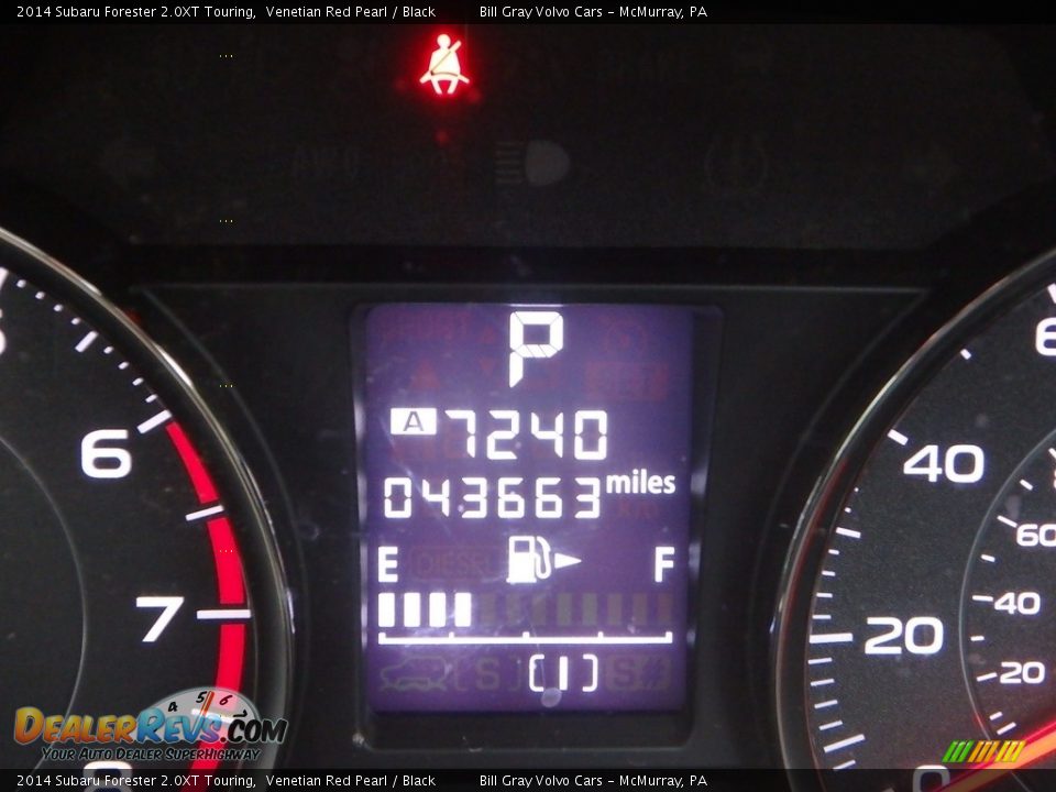 2014 Subaru Forester 2.0XT Touring Venetian Red Pearl / Black Photo #24