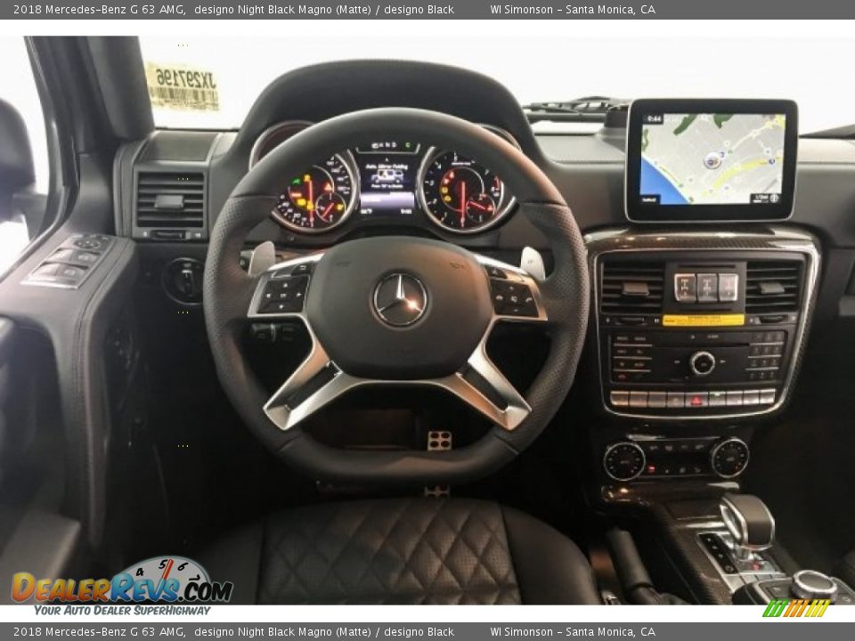 2018 Mercedes-Benz G 63 AMG designo Night Black Magno (Matte) / designo Black Photo #4