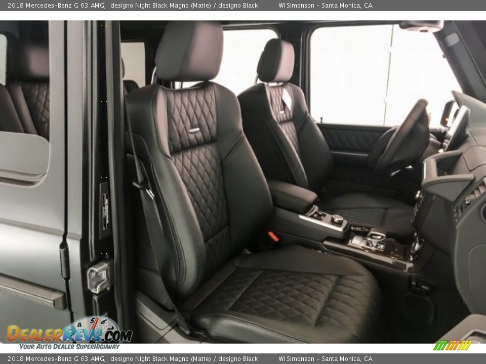 2018 Mercedes-Benz G 63 AMG designo Night Black Magno (Matte) / designo Black Photo #6