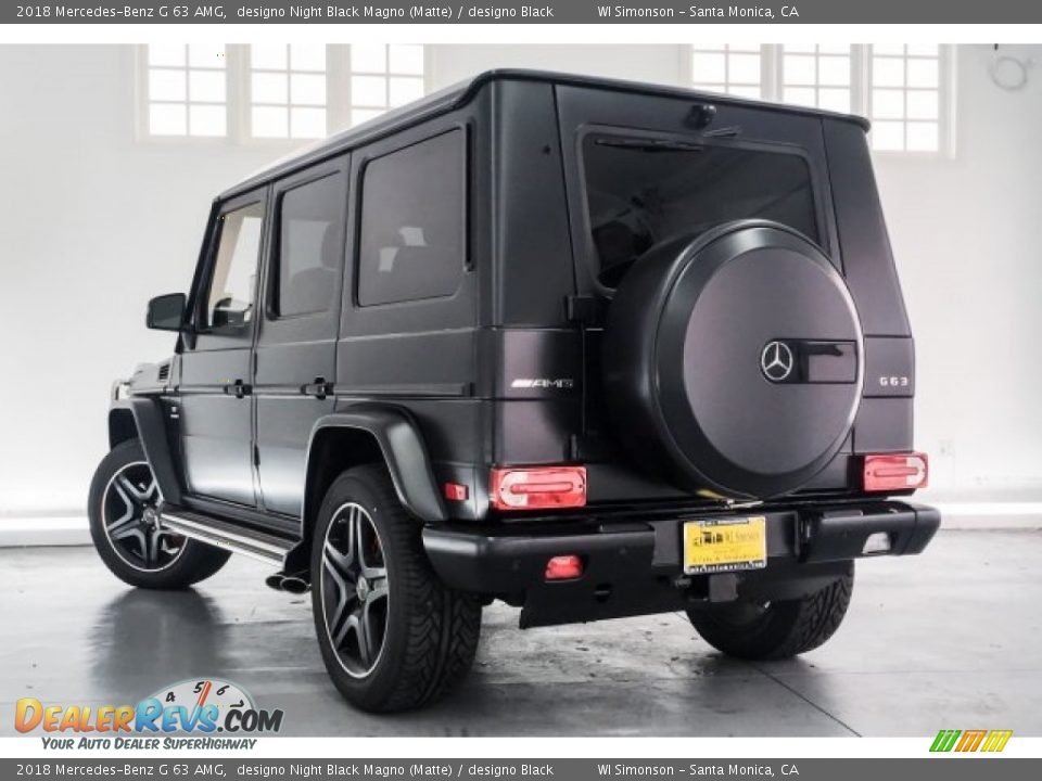 2018 Mercedes-Benz G 63 AMG designo Night Black Magno (Matte) / designo Black Photo #10