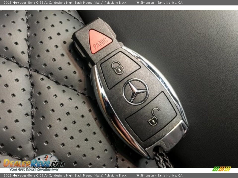 2018 Mercedes-Benz G 63 AMG designo Night Black Magno (Matte) / designo Black Photo #11