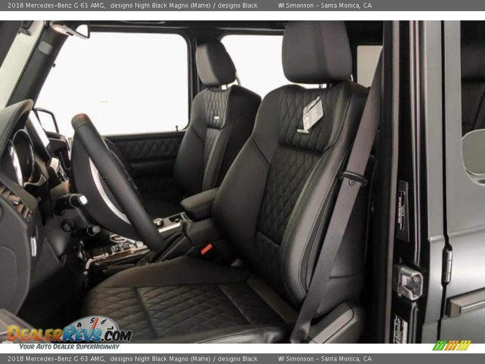 2018 Mercedes-Benz G 63 AMG designo Night Black Magno (Matte) / designo Black Photo #14