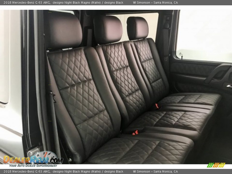 2018 Mercedes-Benz G 63 AMG designo Night Black Magno (Matte) / designo Black Photo #15
