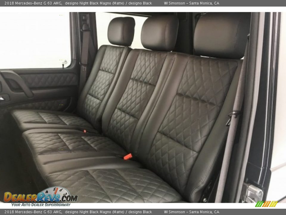 2018 Mercedes-Benz G 63 AMG designo Night Black Magno (Matte) / designo Black Photo #17