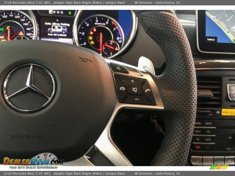 2018 Mercedes-Benz G 63 AMG designo Night Black Magno (Matte) / designo Black Photo #19