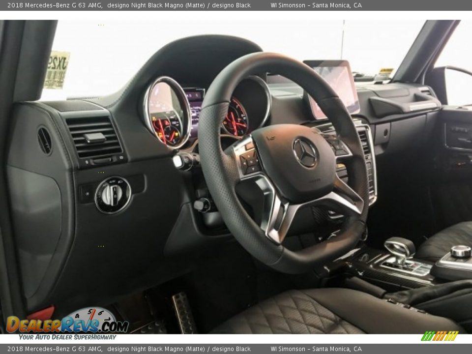 2018 Mercedes-Benz G 63 AMG designo Night Black Magno (Matte) / designo Black Photo #20