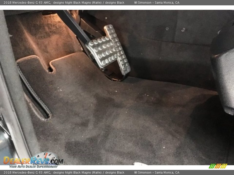 2018 Mercedes-Benz G 63 AMG designo Night Black Magno (Matte) / designo Black Photo #22
