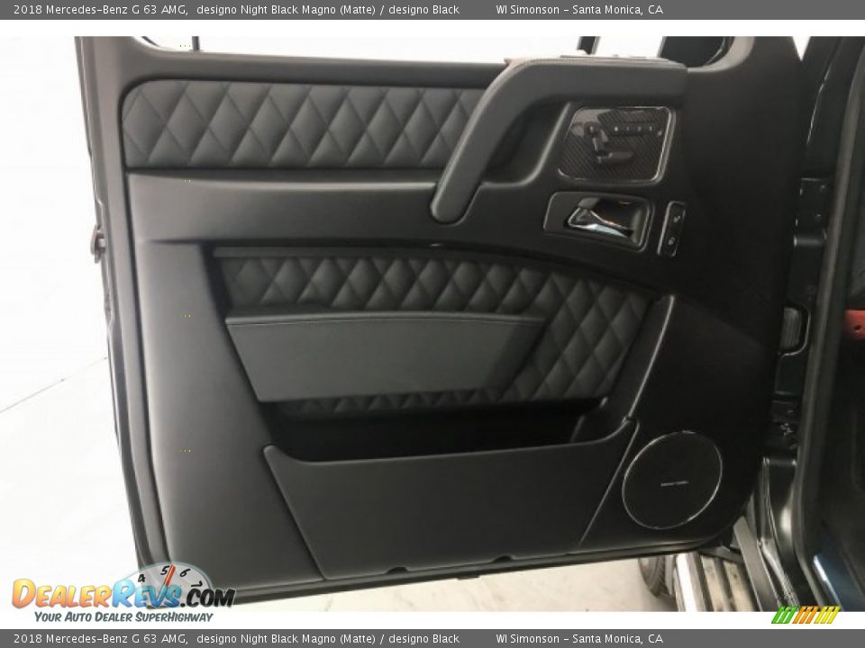 2018 Mercedes-Benz G 63 AMG designo Night Black Magno (Matte) / designo Black Photo #24