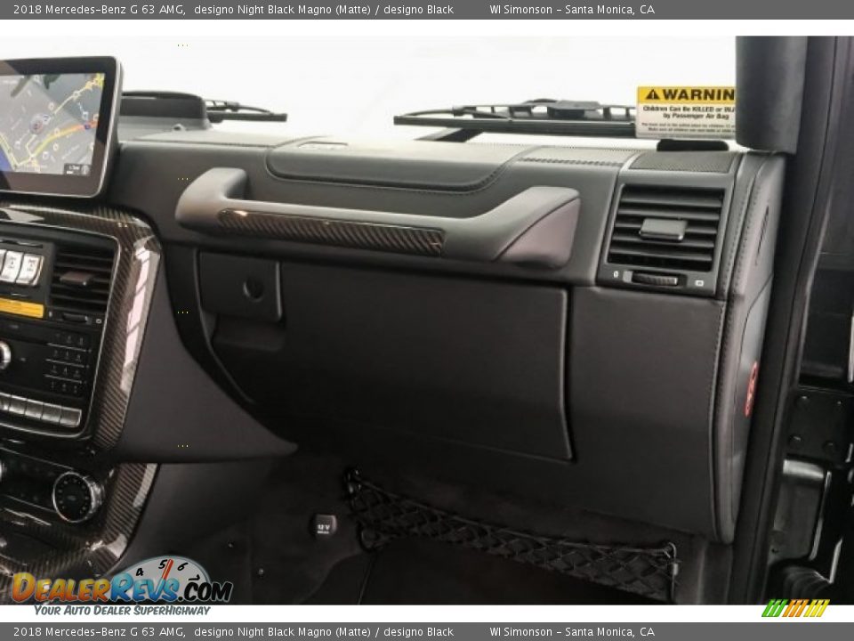 2018 Mercedes-Benz G 63 AMG designo Night Black Magno (Matte) / designo Black Photo #27