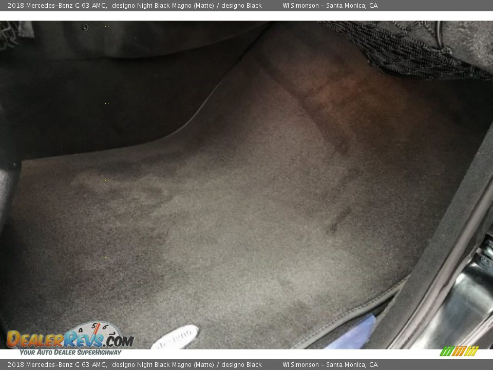 2018 Mercedes-Benz G 63 AMG designo Night Black Magno (Matte) / designo Black Photo #29