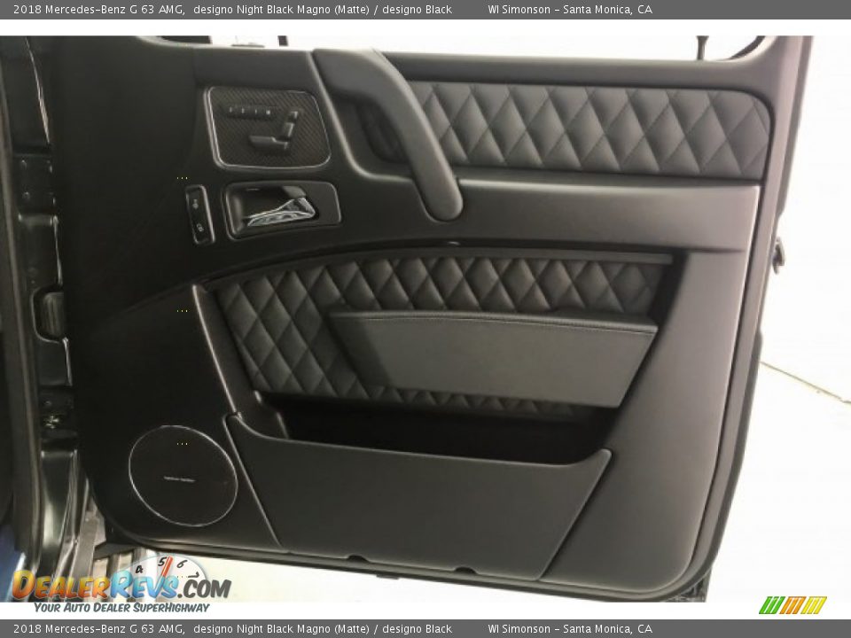 2018 Mercedes-Benz G 63 AMG designo Night Black Magno (Matte) / designo Black Photo #30