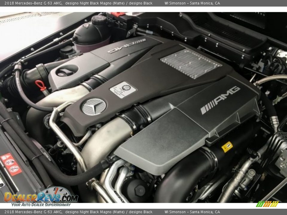 2018 Mercedes-Benz G 63 AMG designo Night Black Magno (Matte) / designo Black Photo #31