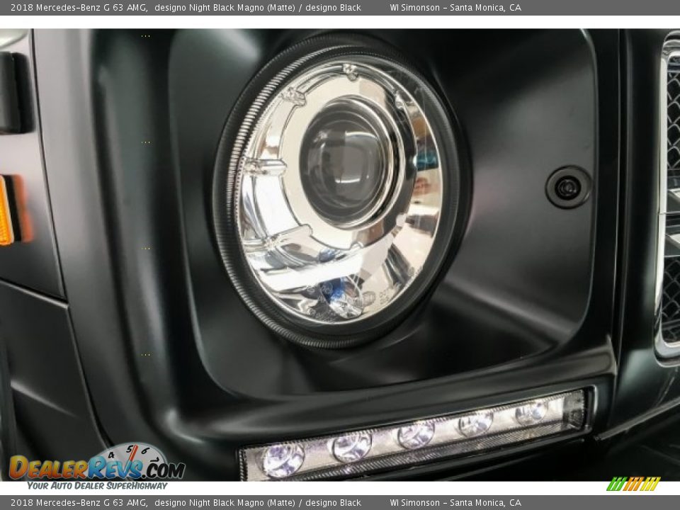 2018 Mercedes-Benz G 63 AMG designo Night Black Magno (Matte) / designo Black Photo #32