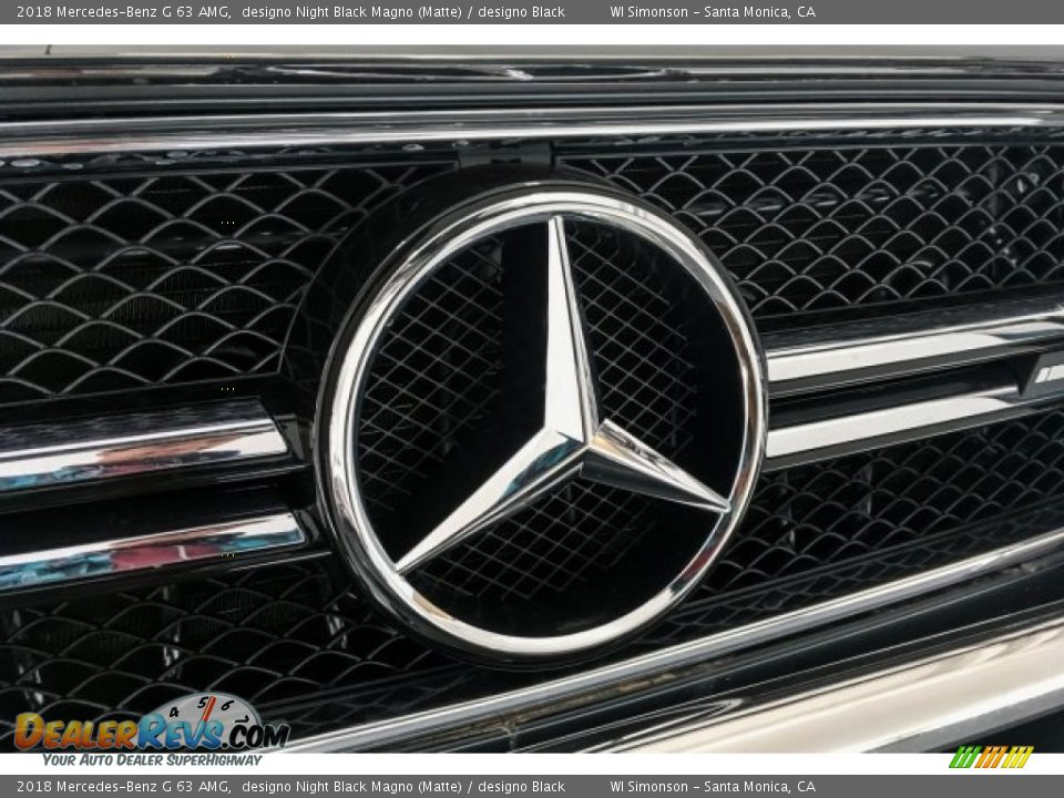 2018 Mercedes-Benz G 63 AMG designo Night Black Magno (Matte) / designo Black Photo #33