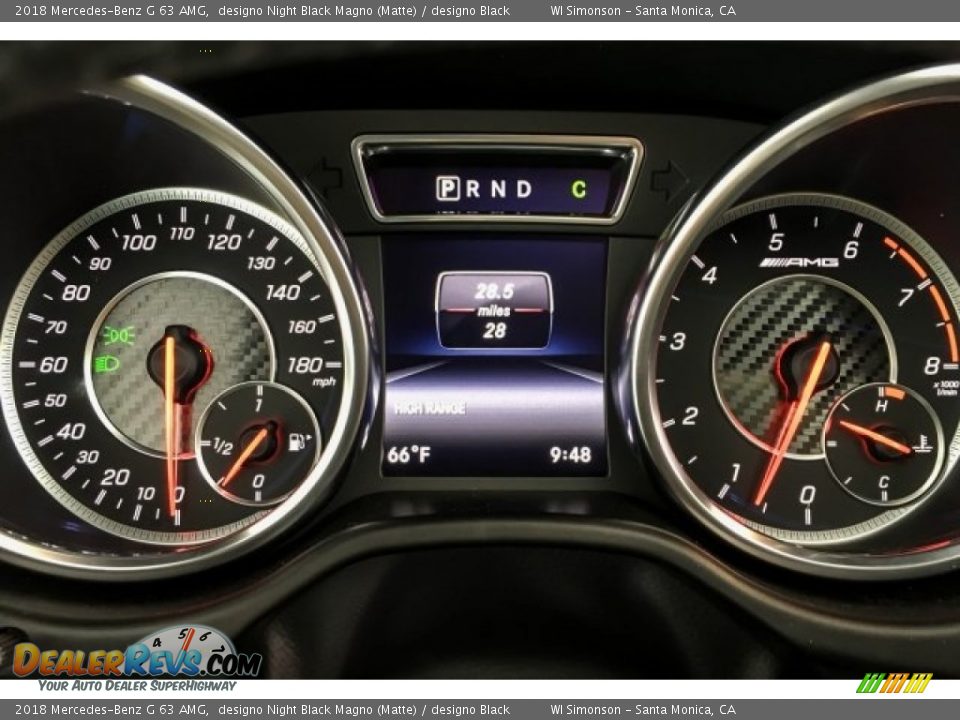 2018 Mercedes-Benz G 63 AMG designo Night Black Magno (Matte) / designo Black Photo #34