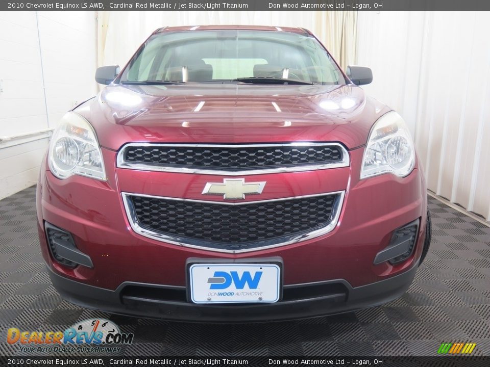 2010 Chevrolet Equinox LS AWD Cardinal Red Metallic / Jet Black/Light Titanium Photo #5