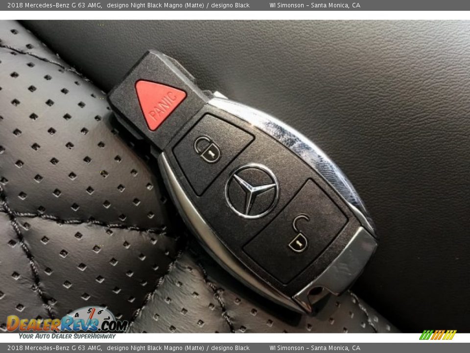 2018 Mercedes-Benz G 63 AMG designo Night Black Magno (Matte) / designo Black Photo #11