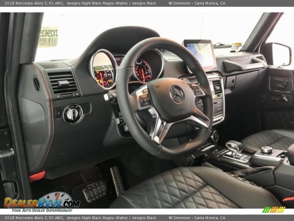 2018 Mercedes-Benz G 63 AMG designo Night Black Magno (Matte) / designo Black Photo #20